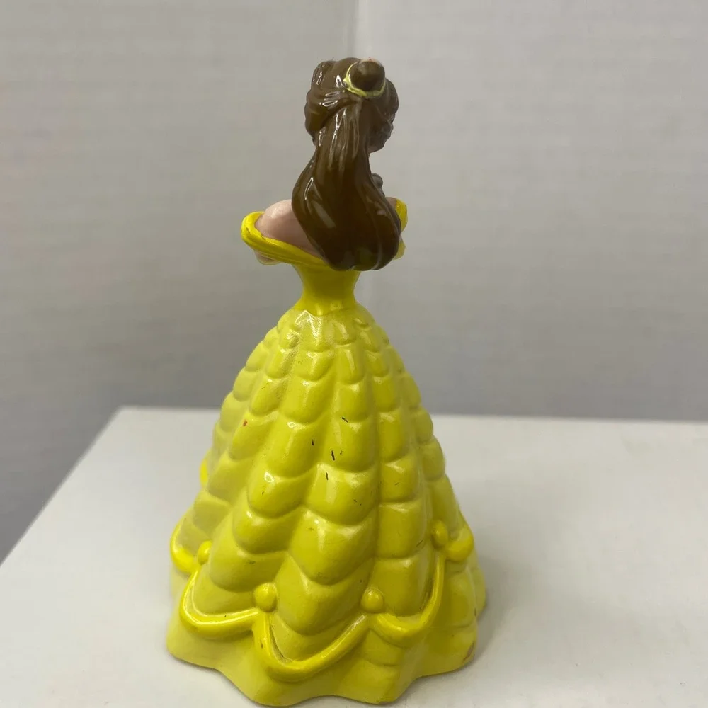 Disney Belle Figurine Girls Yellow Beauty and the‎ Beast Princess Toy 3.75